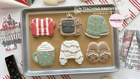 "Hallmark Movie Party" Christmas Cookie Decorating Class @ Colors&Cocktails