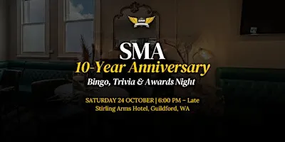 SMA 10-Year Anniversary — Bingo, Trivia & Awards Night
