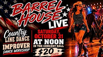 Improver Line Dance Workshop at Barrel House Live!