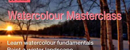 Step by Step Watercolour Masterclass - Paint a Winter Landscape
