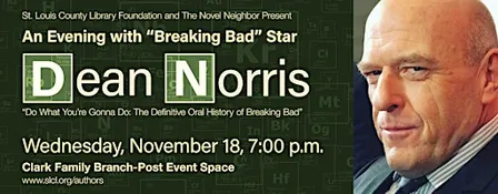 Author Event - Dean Norris, "Do What You're Gonna Do"