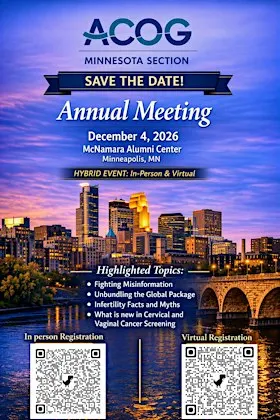 2026 Minnesota ACOG Annual Meeting: IN PERSON