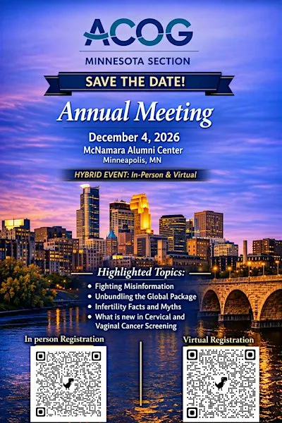2026 Minnesota ACOG Annual Meeting: IN PERSON