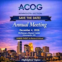 2026 Minnesota ACOG Annual Meeting: IN PERSON