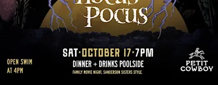 Movie Night by The River: Hocus Pocus at Petit Cowboy