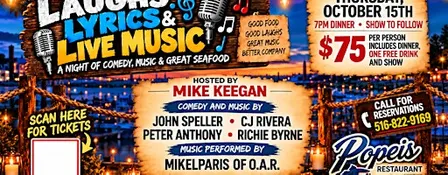 Laughs, Lyrics & Live Music!