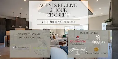 Realtor Ride CE - 10/29/26