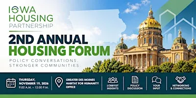 Iowa Housing Partnership’s 2nd Annual Housing Forum