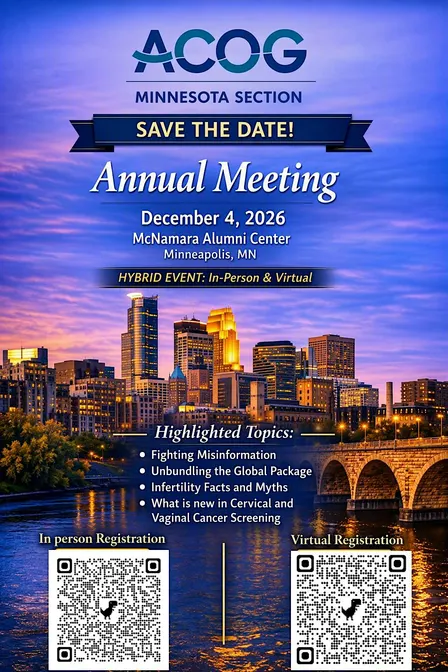 2026 MN ACOG Annual Clinical Meeting - Exhibit Registration
