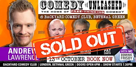 Andrew Lawrence at Comedy Unleashed (London)