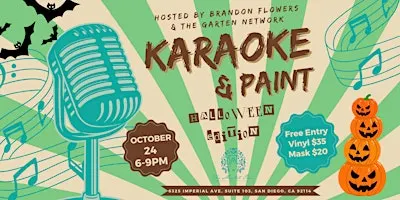 Karaoke & Paint - Halloween Edition