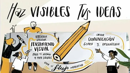 ¡Haz visibles tus ideas! Taller intensivo de visual thinking en Barcelona