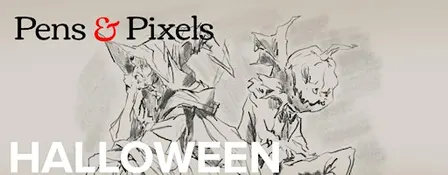 Pens & Pixels - Halloween Life Drawing Workshop