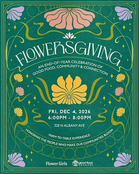 Flowersgiving: Good Food, Community & Connection
