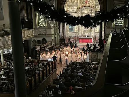 Sankta Lucia in St Marylebone Parish Church