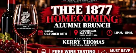 Thee 1877 Homecoming Alumni Brunch Free Wine Tasting
