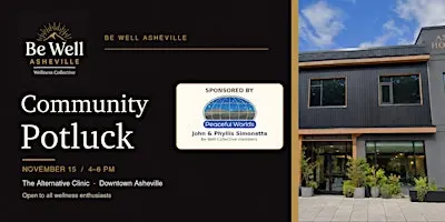 Asheville Wellness Friendsgiving Community Potluck