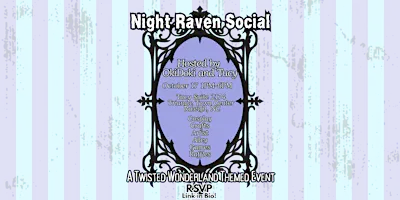 Night Raven Social a Twisted Wonderland themed event