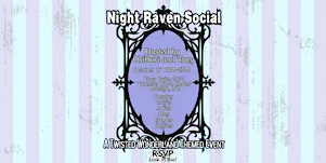 Night Raven Social a Twisted Wonderland themed event