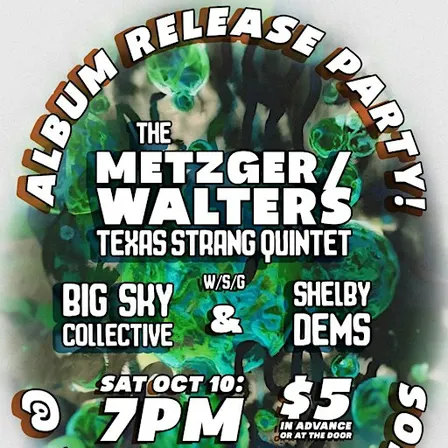 Share this event  Metzger/Walters Album Release Party @ How Much?! Studio