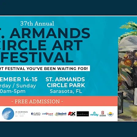 37th  Annual St. Armands Circle Art Festival