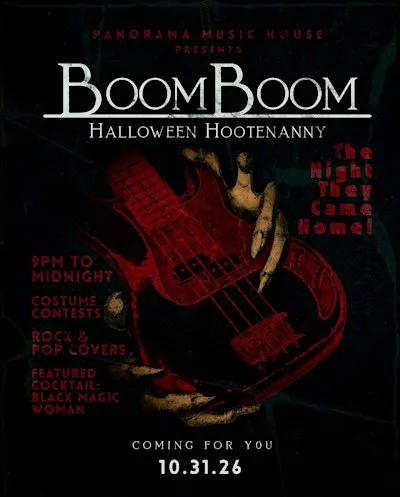 Halloween Bash w/ BOOM BOOM