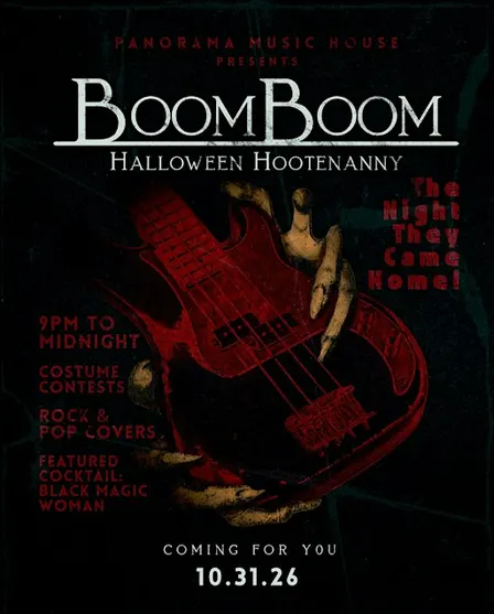 Halloween Bash w/ BOOM BOOM