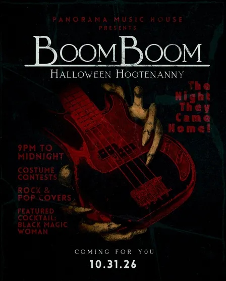 Halloween Bash w/ BOOM BOOM