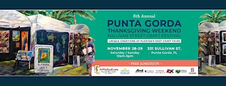 8th Annual Punta Gorda Thanksgiving Weekend Sullivan Street Craft Festival
