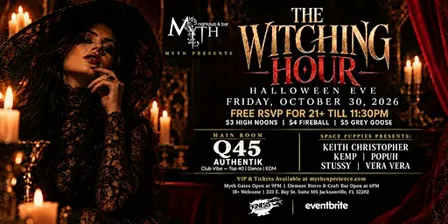 Myth Nightclub Presents: Ignite Fridays - The Witching Hour | 10.30.26