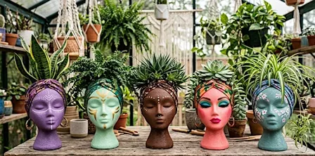 Plant Heads: Paint & Plant Social