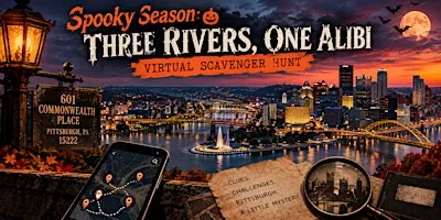 Spooky Season: Three Rivers, One Alibi Scavenger Hunt