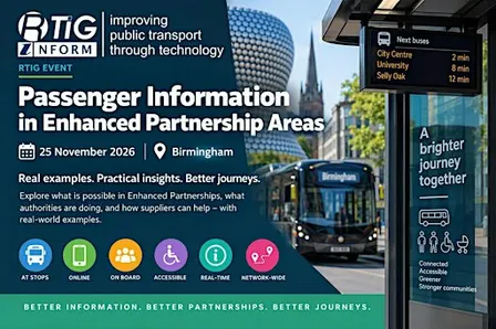 Passenger Information in Enhanced Partnership Areas