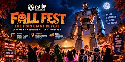 YEAT UP OCTOBER HALLOWEEN FALL FEST: THE IRON GIANT REVEAL