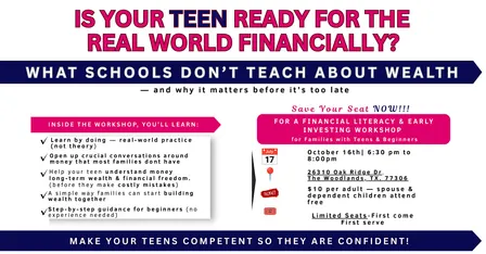 Early Investing & Financial Literacy for Families with Teens & Beginners