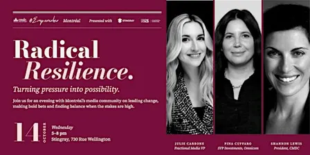 CMDC #Empowerher Montreal | Radical Resilience.