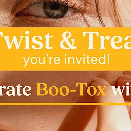 TWIST & TREAT: Join us for an in-center event!