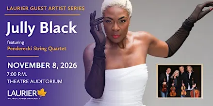 Laurier Guest Artist Series: Jully Black