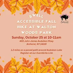 Accessible Fall Hike at Walton Woods Park