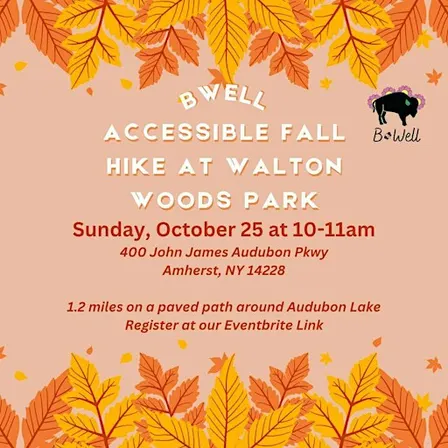 Accessible Fall Hike at Walton Woods Park