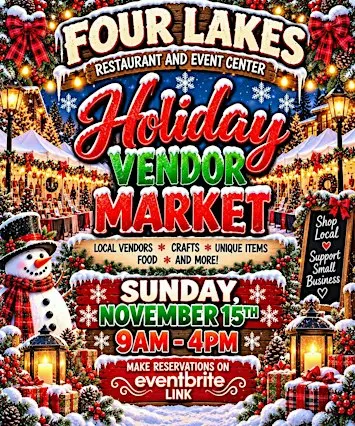 Four Lakes Holiday Vendor Market