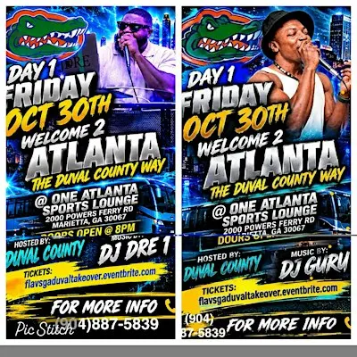 FLA vs GA Welcome 2 Atlanta Takeover (The Duval County Way)