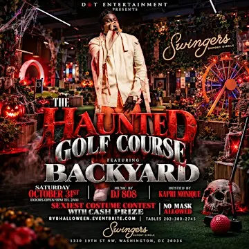 The Haunted Golf Course featuring Backyard @ Swingers Dupont Circle
