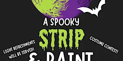A Spooky Strip & Paint
