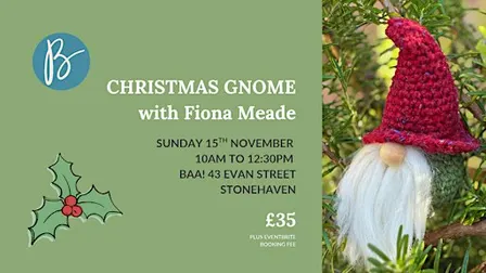 Improver's Crochet: Christmas Gnome