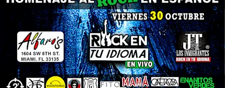 Una Noche de ROCK EN TU IDIOMA en Calle Ocho