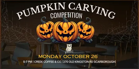 Pumpkin Carving Night at The Creek