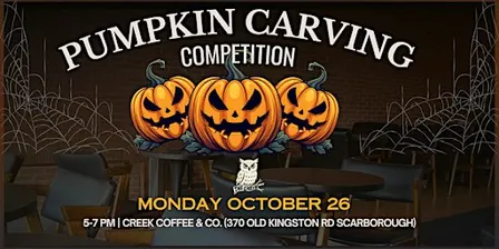 Pumpkin Carving Night at The Creek