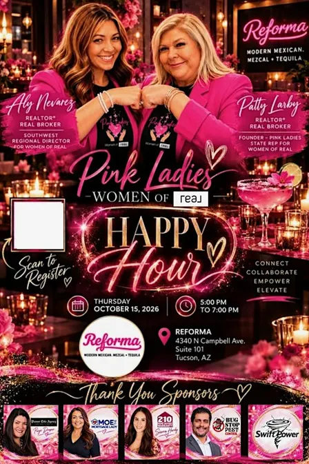 Pink Ladies + Women of REAL Reforma Happy Hour