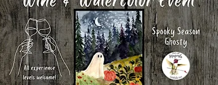 October Wine & Watercolor